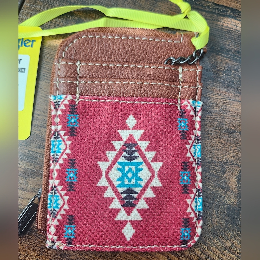 Women's Wrangler Southwestern Print Card Wallet